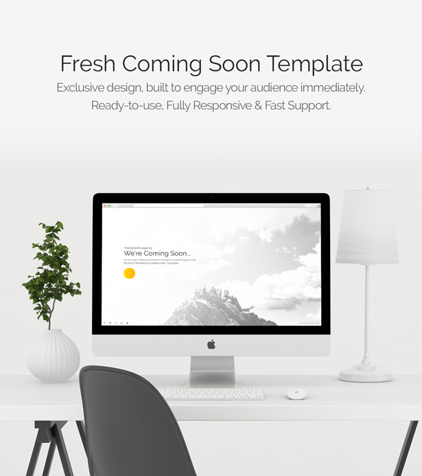 IQON - Fresh Coming Soon Template